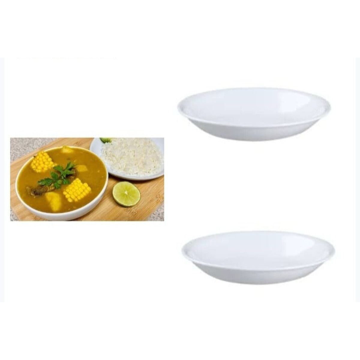 GENERICO - Plato De Cocina Hondo Mediano