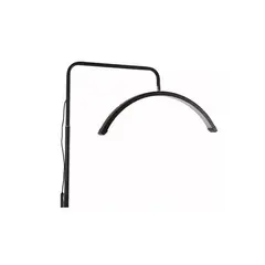 ANGELES DEL HOGAR - Lampara Led Media Luna Estética Para Pestañas Cejas Cutis Negro