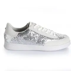 VIA UNO - Zapatilla Mujer Plata 22541705