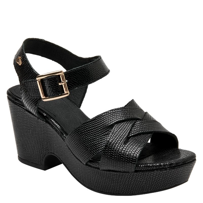 16 HRS - Sandalia Casual Mujer Negro 16 Hrs