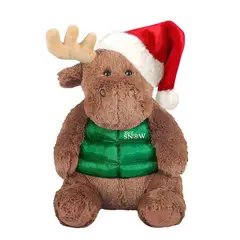 TIOZONEY - Peluche Alce de Navidad 35cm