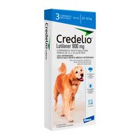 Antiparasitario Perro Credelio 900mg X3 (22 a 45kg)