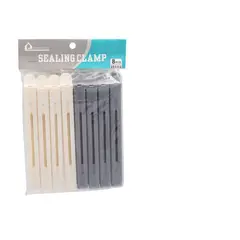 GENERICO - Pinzas clip de Bolsas 8 pcs