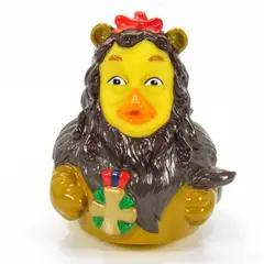DUCK HOUSE - Cowardly Lion Pato De Hule León Cobarde Mago De Oz