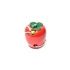 GENERICO - Enhebrador Manzana Juguete Educativo