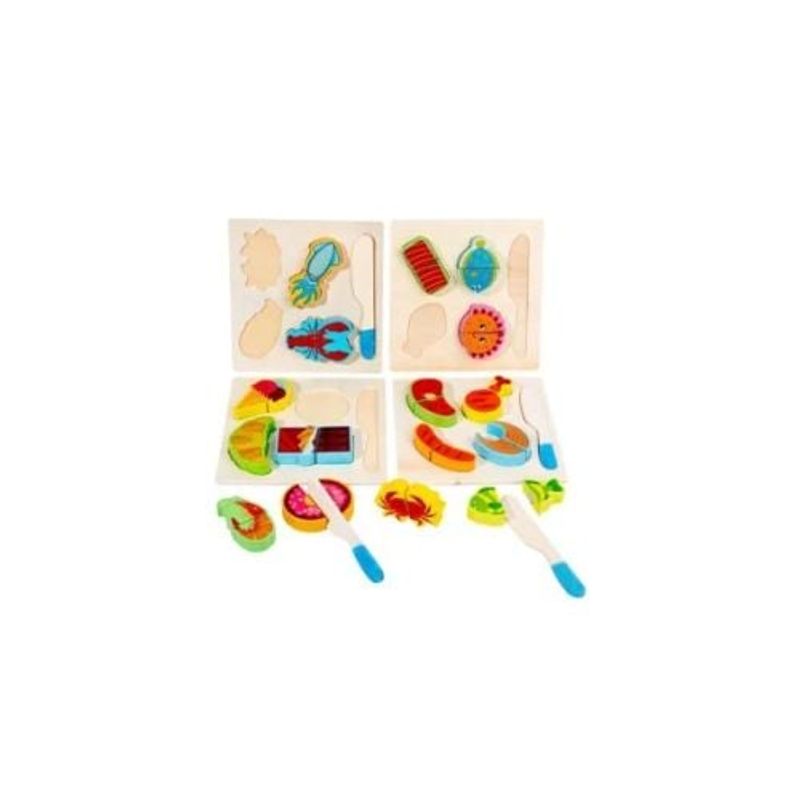 GENERICO - Puzzle Fruta Juguete Madera