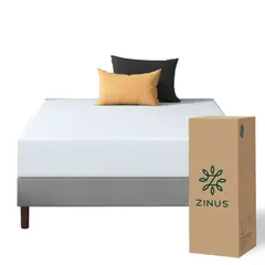 ZINUS - Colchón 1 Plaza 90x190x15cm Espuma y Fresco
