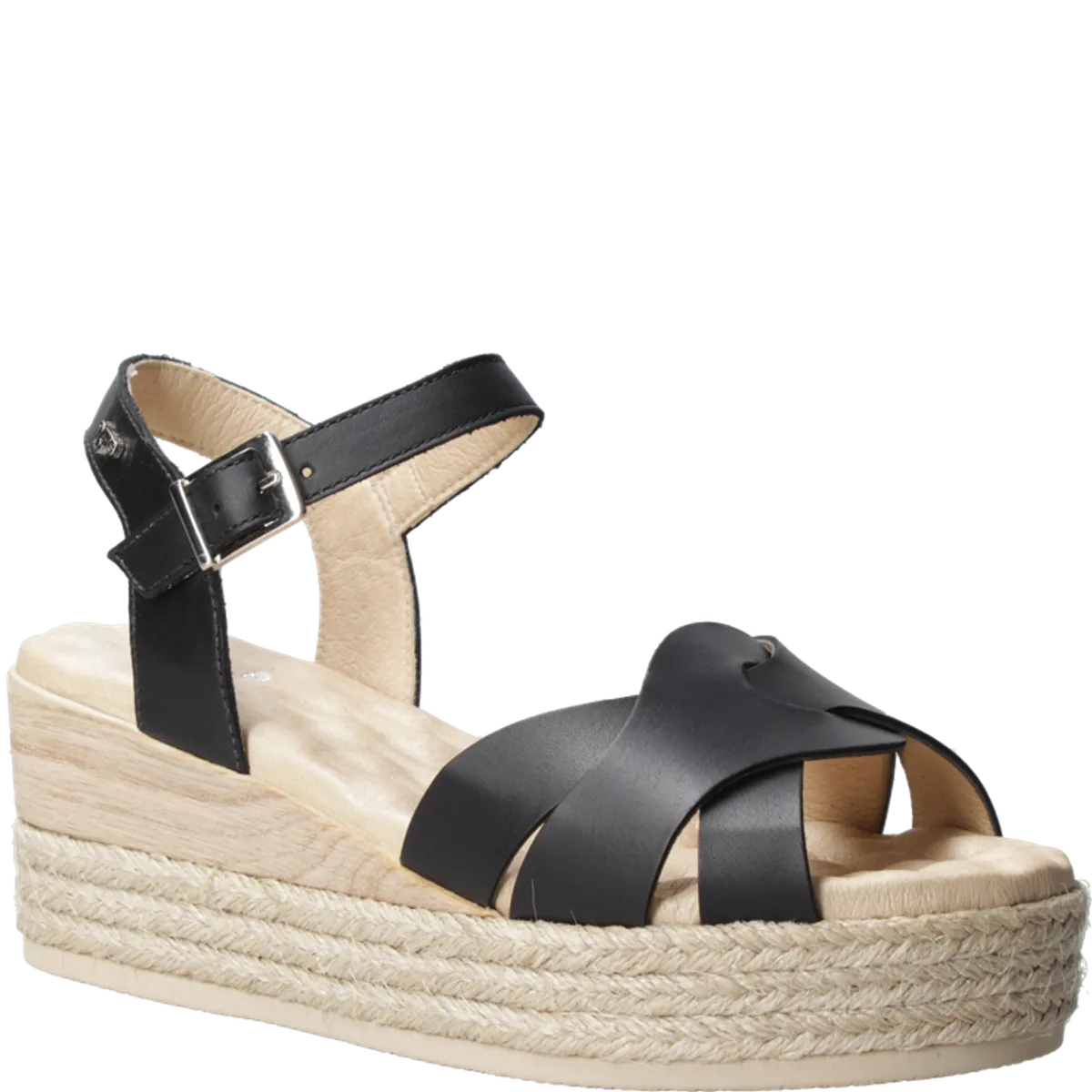 16 HRS - Sandalia Casual Mujer Negro 16 Hrs