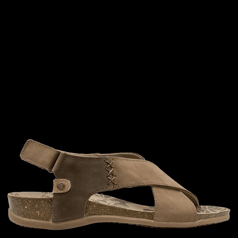 Sandalia Casual Mujer Marrón