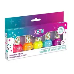 MAKE IT REAL - Set de 5 Esmaltes de uñas Neón niñas