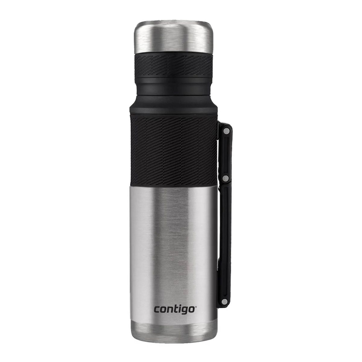 CONTIGO - Termo Contigo Plateado Acero Inoxidable Capacidad 1.1 Litros