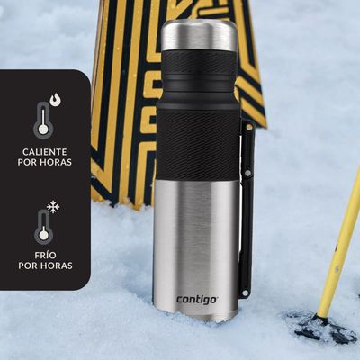 Imagen 2 del producto Termo Plateado Acero Inoxidable Capacidad 1.1 Litros