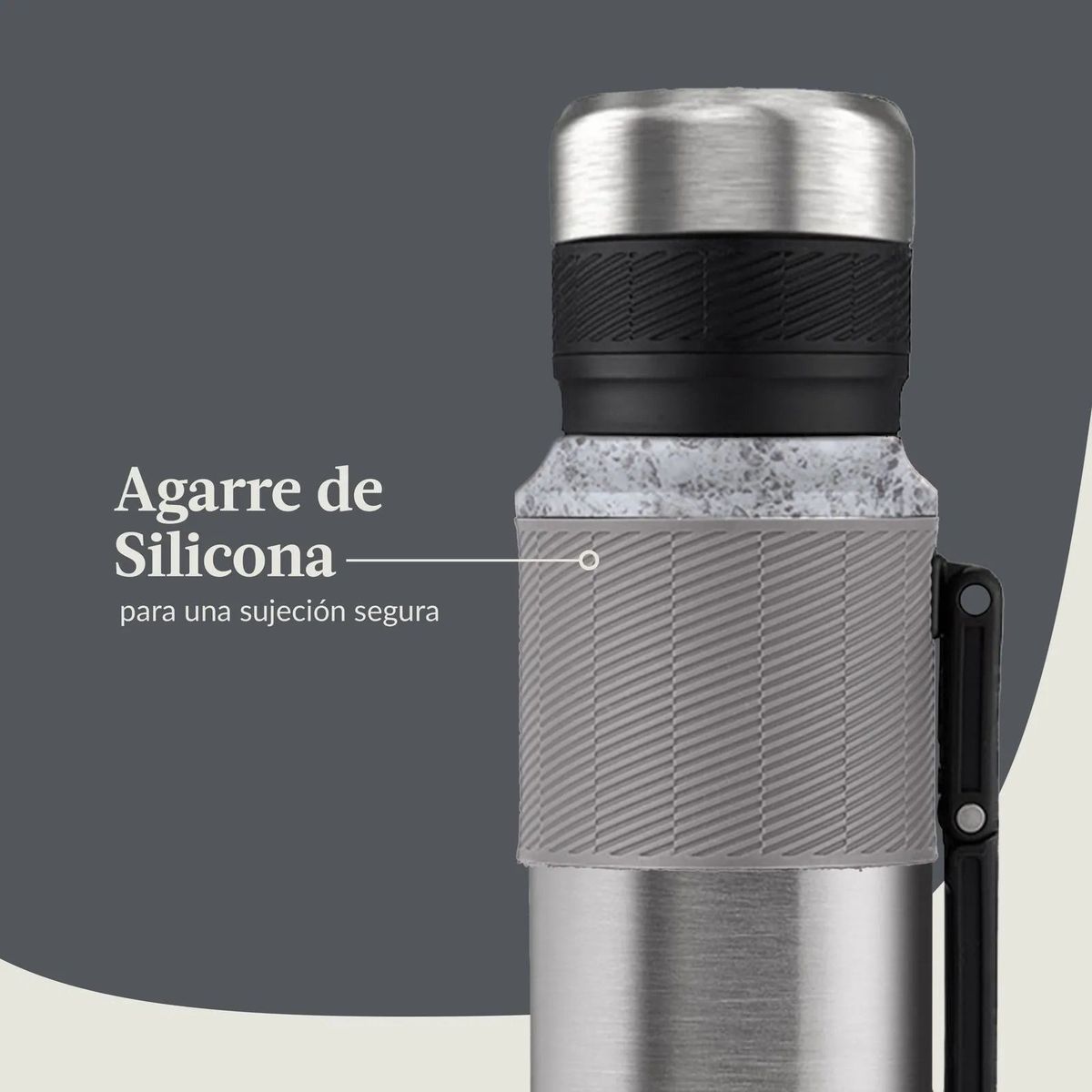 CONTIGO - Termo Contigo Acero Inox 1182ml Thermalock Pizarra Moteada