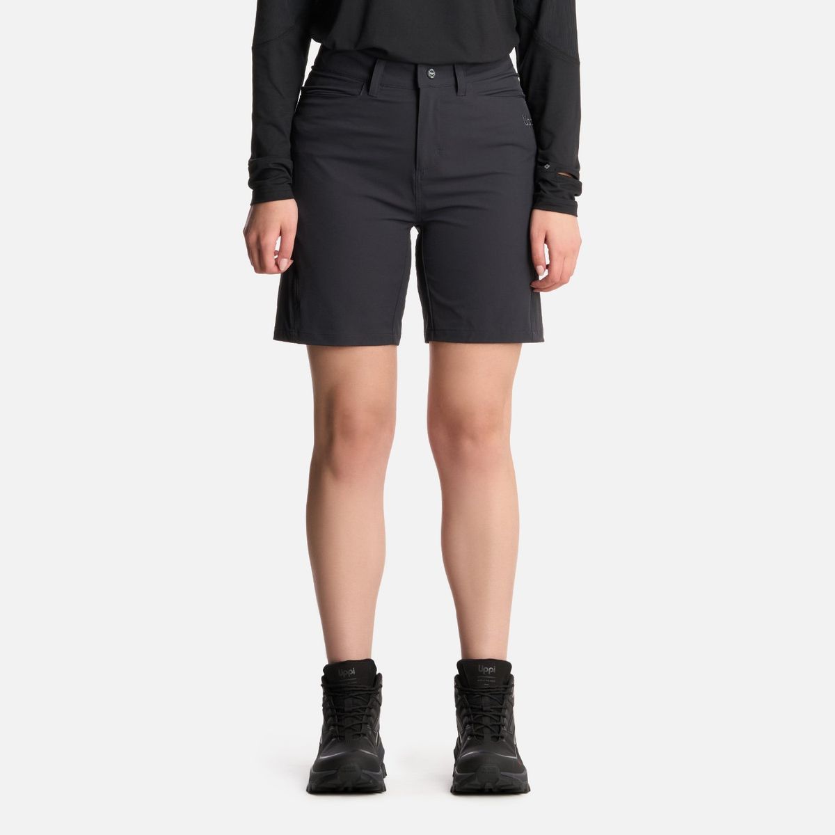 LIPPI - Short Mujer Puretrek Q-Dry Short Negro Lippi