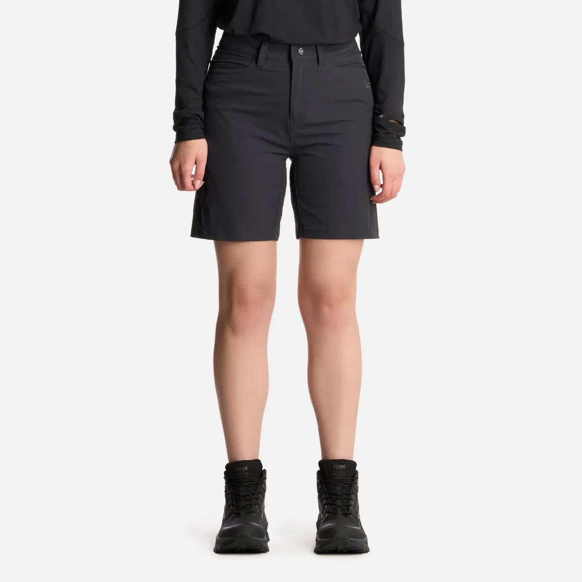 LIPPI - Short Mujer Puretrek Q-Dry Short Negro Lippi