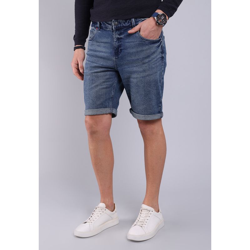 SOVIET - Bermuda Denim Slim Fit Soviet SOVIET
