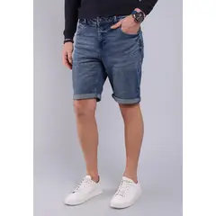 SOVIET - Bermuda Denim Slim Fit