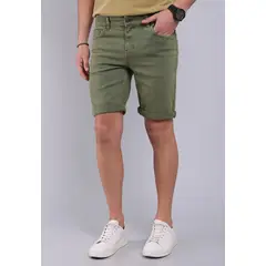SOVIET - Bermuda Denim Slim Fit