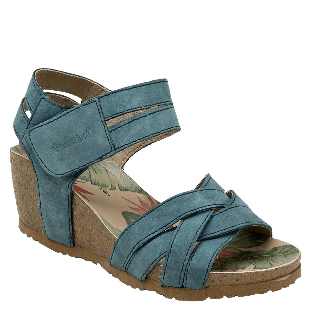 PANAMA JACK - Sandalia Casual Mujer Azul Panama Jack