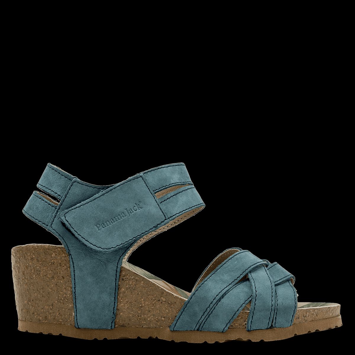 PANAMA JACK - Sandalia Casual Mujer Azul Panama Jack