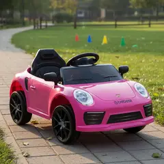 BEBESIT - Auto Deportivo Eléctrico Race Rosa