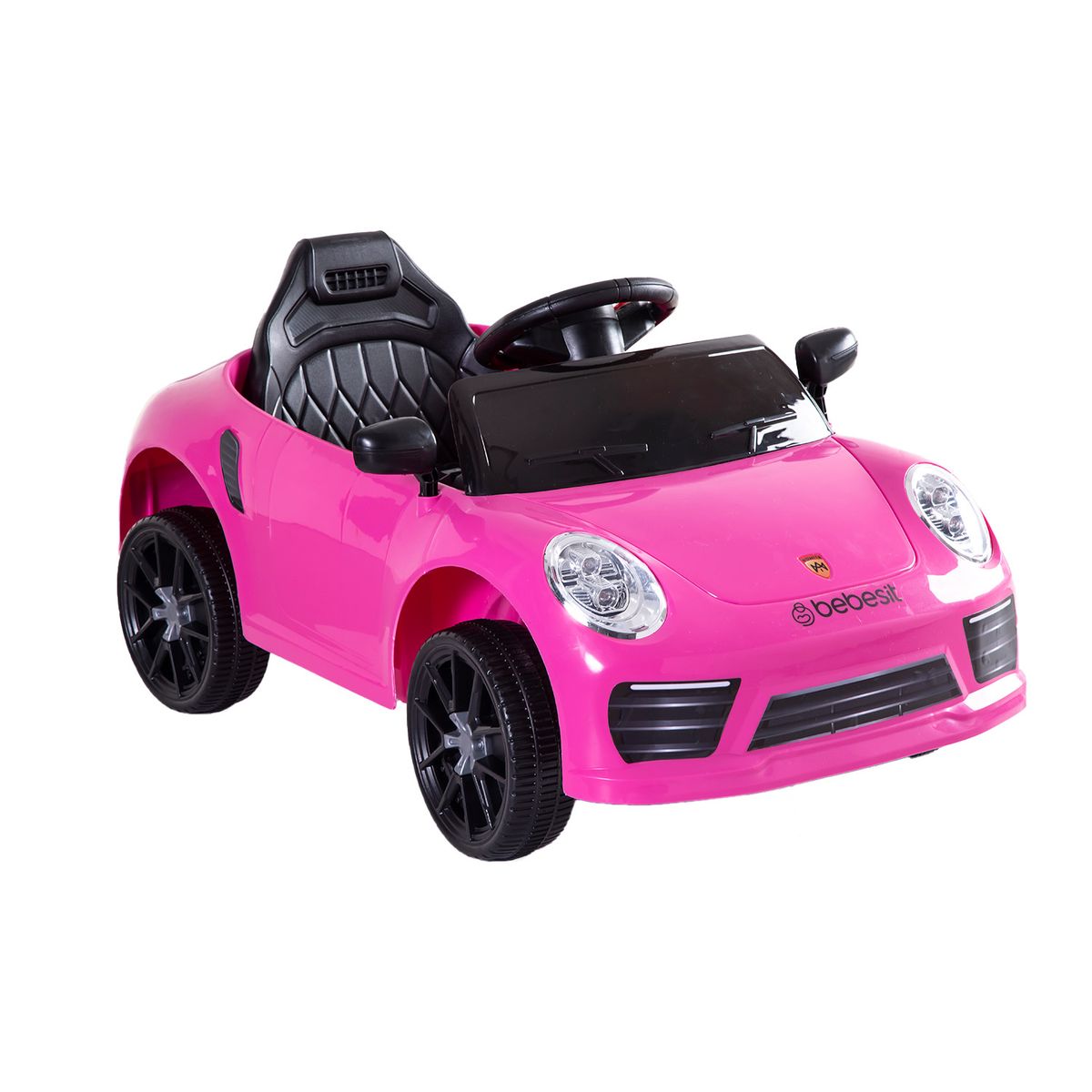 BEBESIT - Auto Deportivo Eléctrico Race Rosa Bebesit