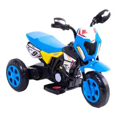 BEBESIT - Moto Eléctrica Cross Azul
