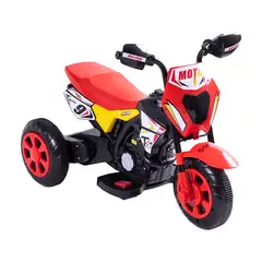 BEBESIT - Moto Eléctrica Cross Rojo
