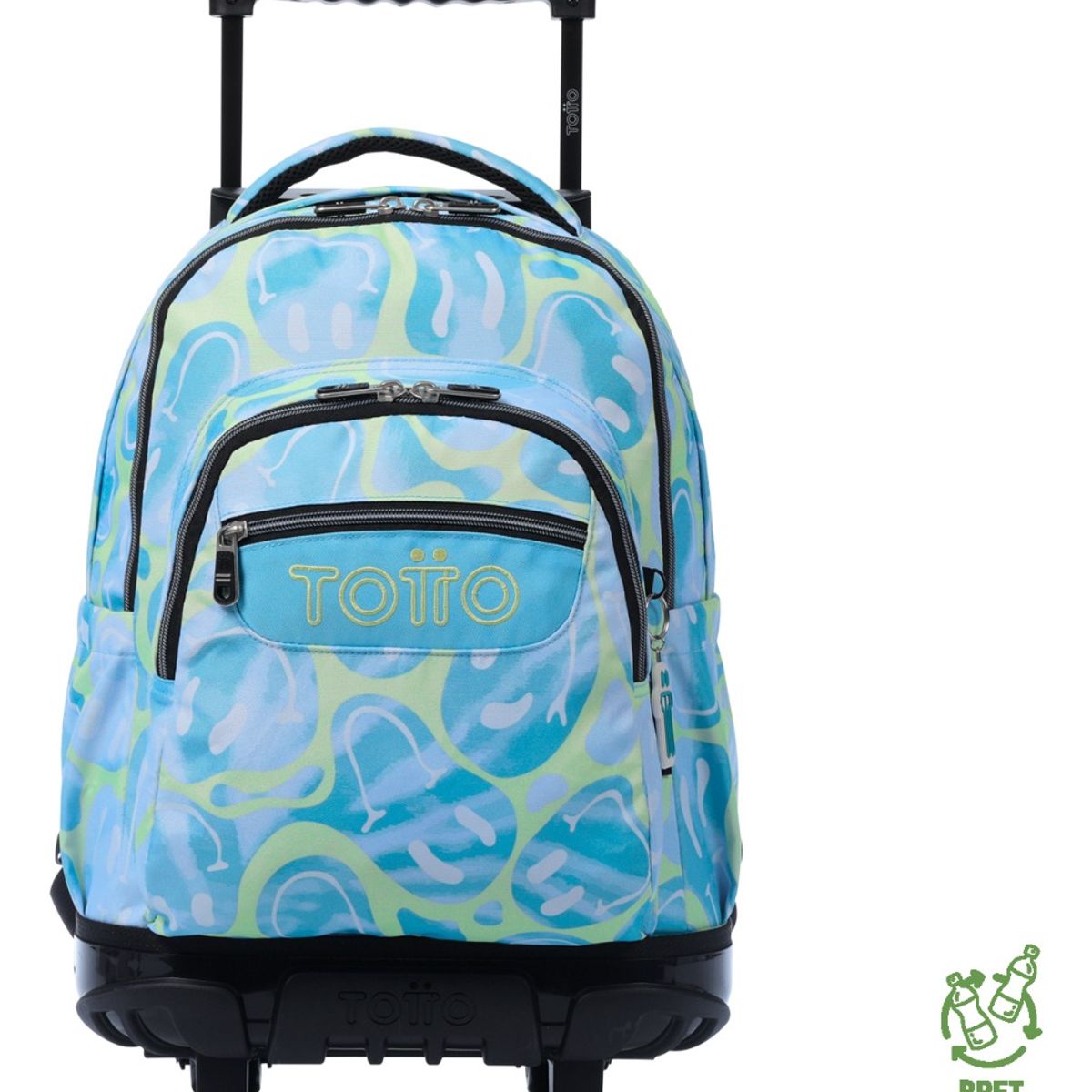 TOTTO - Totto Mochila Ruedas Escolar Niña Rpet Eco003