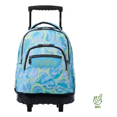 TOTTO - Mochila Ruedas Escolar Niña Rpet Eco003
