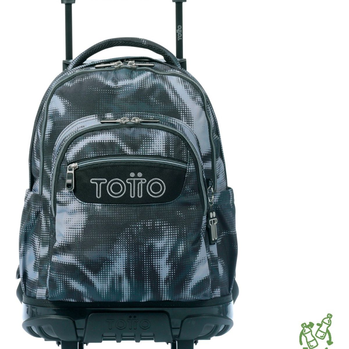 TOTTO - Totto Mochila Ruedas Escolar Niño Rpet Eco003