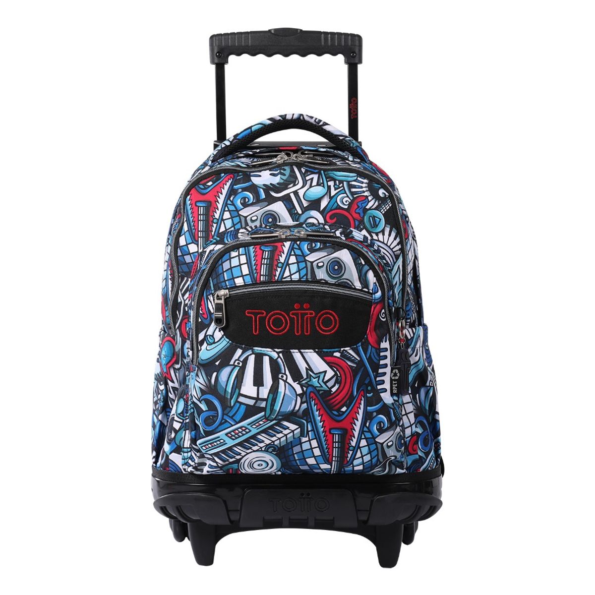 TOTTO - Totto Mochila Ruedas Escolar Niño Rpet Eco003