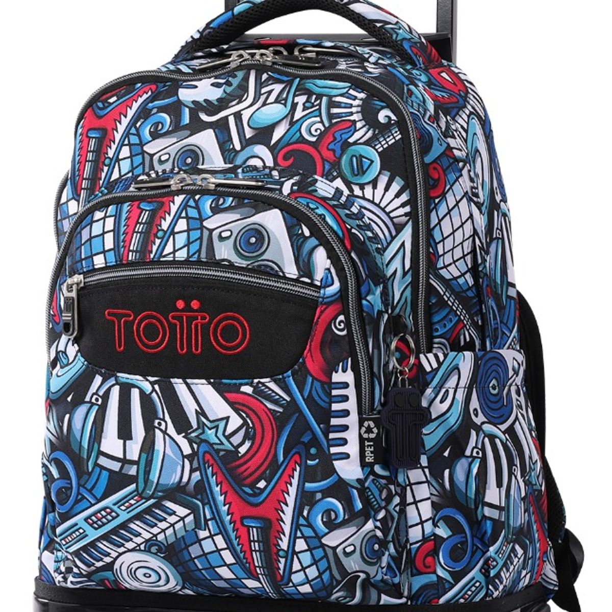 TOTTO - Totto Mochila Ruedas Escolar Niño Rpet Eco003