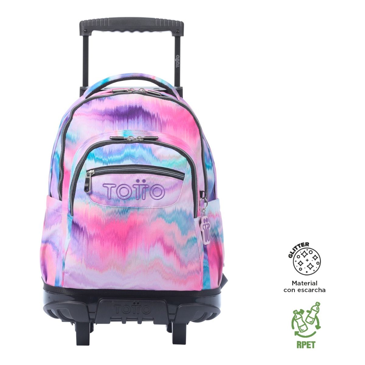 TOTTO - Totto Mochila Ruedas Escolar Niña Rpet Eco003