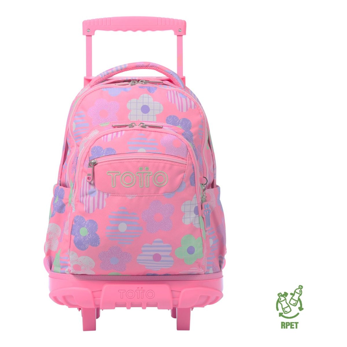 TOTTO - Totto Mochila Ruedas Escolar Niña Rpet Eco003