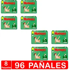 HUGGIES - Pañales Active Sec XXXG PACK 8X12 96 pañales