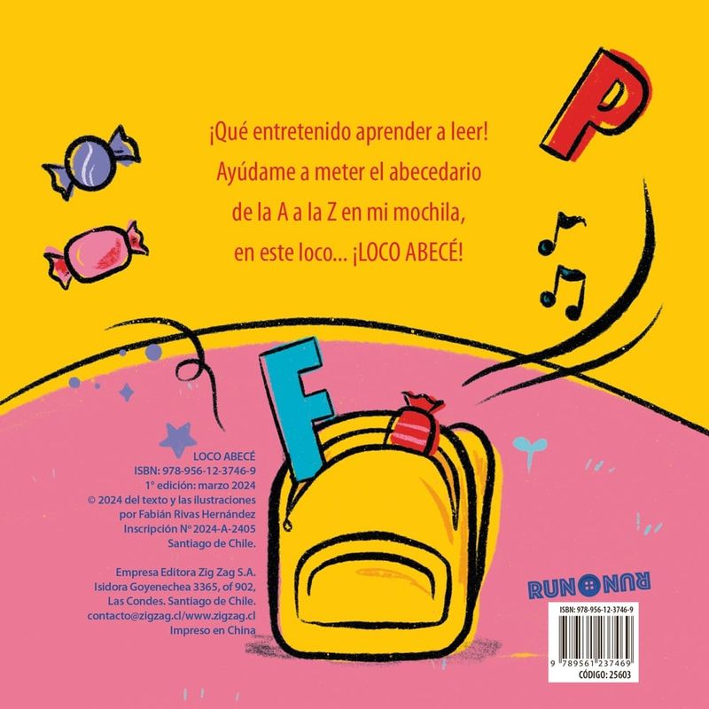 ZIG ZAG - Libro LOCO ABECÉ