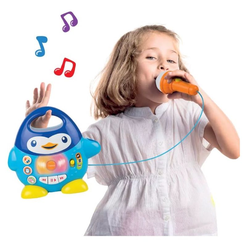 WINFUN - Juguete Reproductor De Música Con Micrófono Funcional