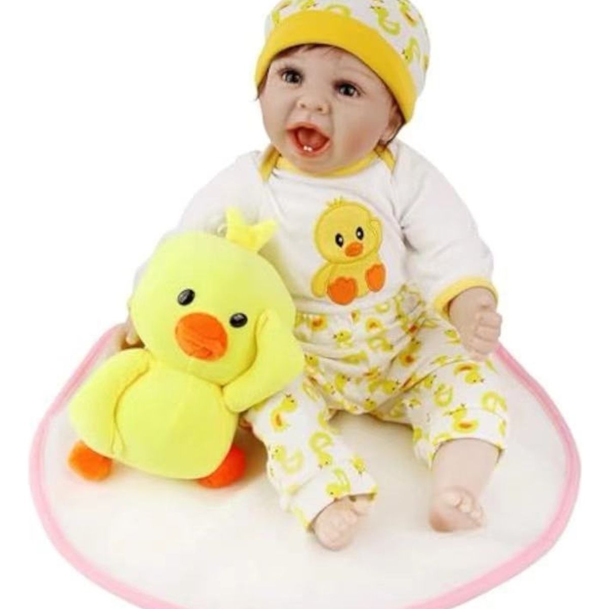 LSABEL RENACI - Lsabel Renaci Muñeca De Niña Reborn De Silicona De 55 Cm