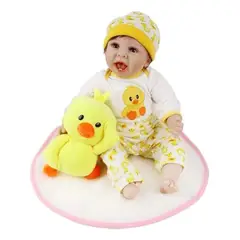 U BUY - Lsabel Renaci Muñeca De Niña Reborn De Silicona De 55 Cm