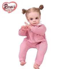 U BUY - Muñeca Reborn Con Orejas De Conejo Silicona De 55 Cm