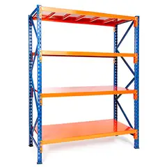 GENERICO - Estanteria Mini Rack 150X60X200 500Kg por Nivel