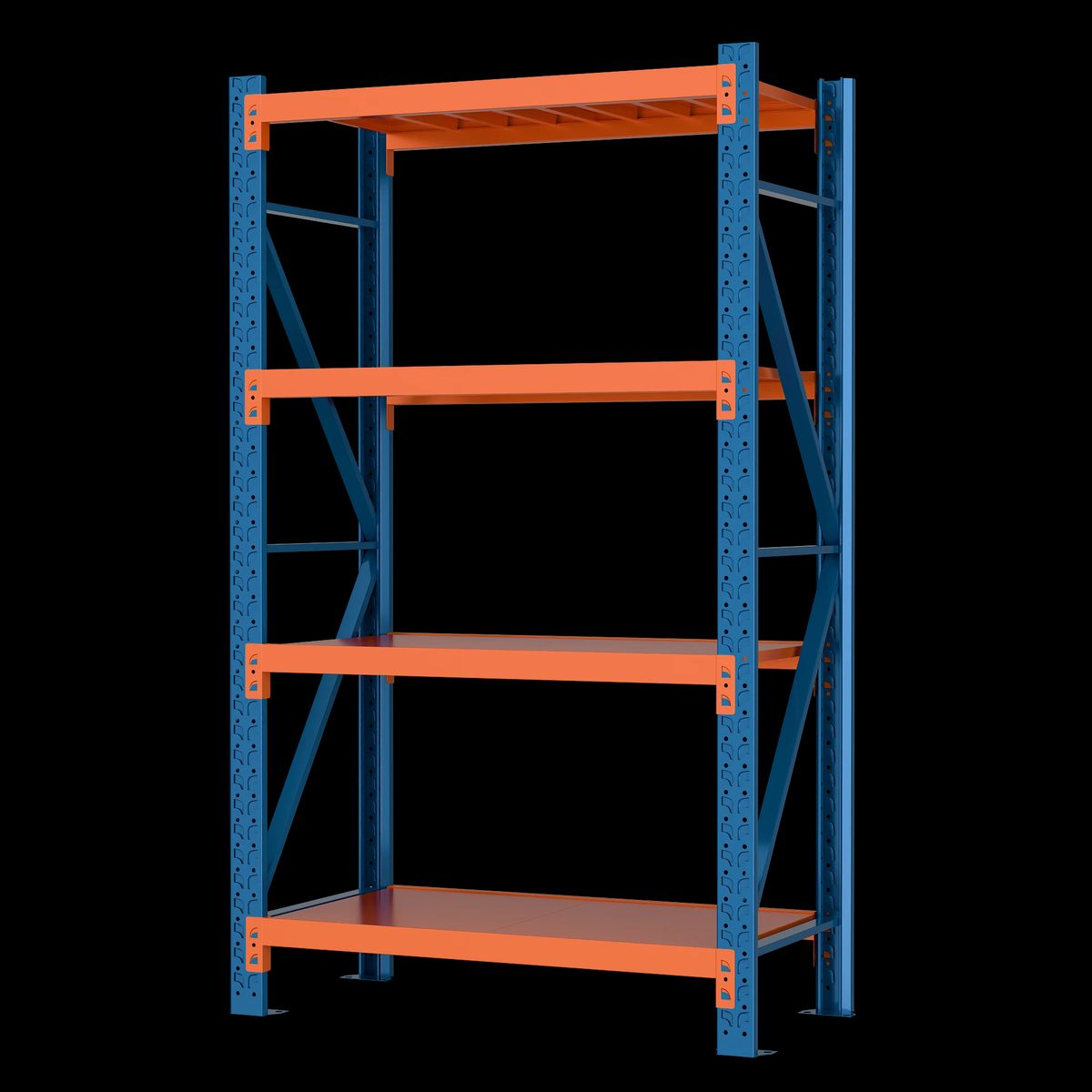GENERICO - Estanteria Mini Rack 120x60cm 200 kg por Nivel