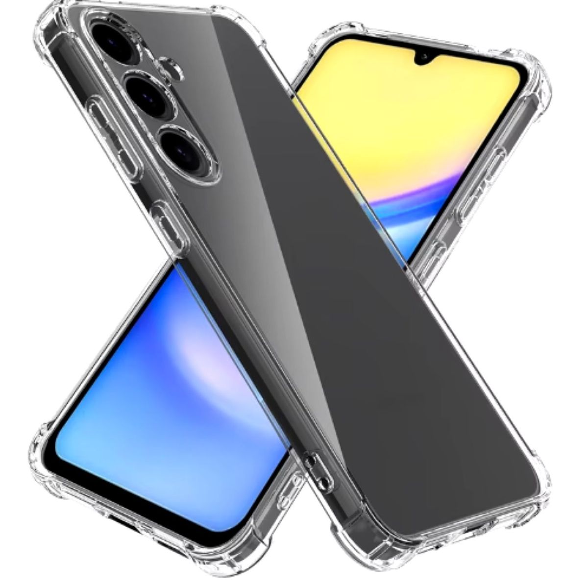 GENERICO - Carcasa Para Samsung S24 Fe Transparente Reforzada