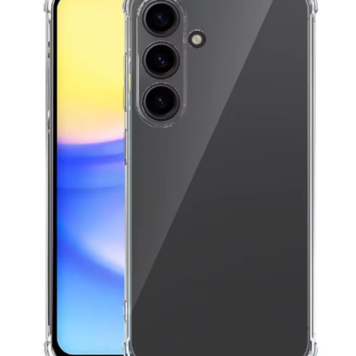 GENERICO - Carcasa Para Samsung S24 Fe Transparente Reforzada