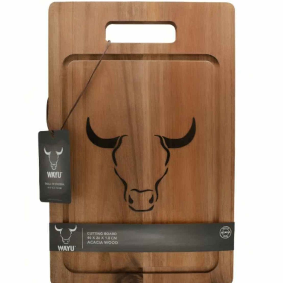 WAYU - TABLA MADERA ACACIA  40 CM WAYU