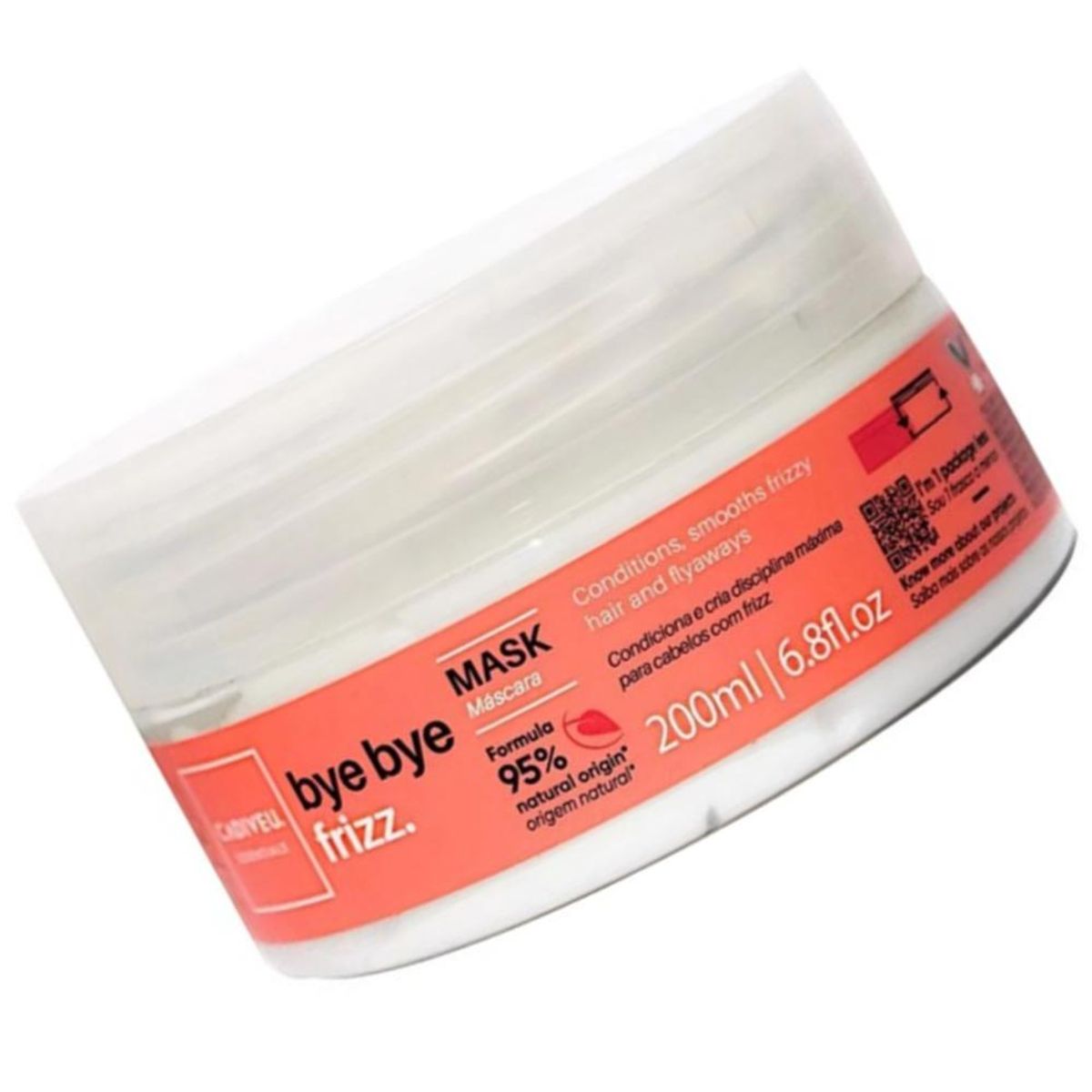 BRASIL CACAU - Máscara Bye Bye Frizz 200 ml