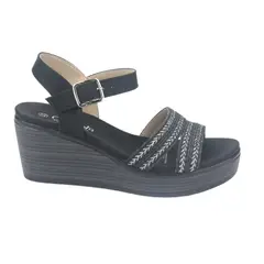 CHALADA - Sandalias Mujer Negro Casual Pady-2