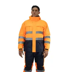 HARDWORK - Parka Reflectiva HW Siberia Naranjo Fluor