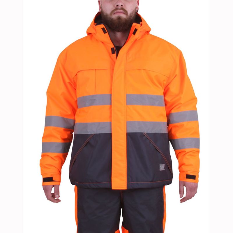 HARDWORK - Parka Reflectiva HW Siberia Naranjo Fluor